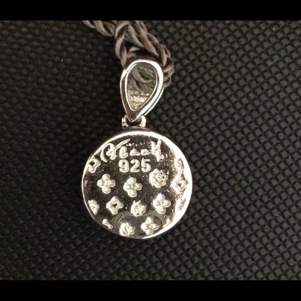 🆕Murano Millefiori Italian glass silver pendant. - Picture 3 of 10
